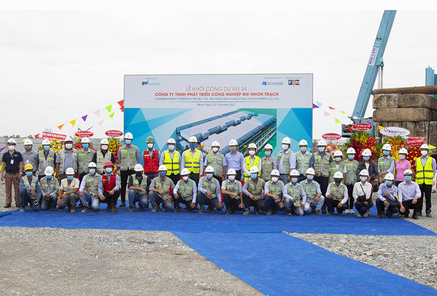 Hòa Bình khởi công dự án 34 BW tại Đồng Nai
