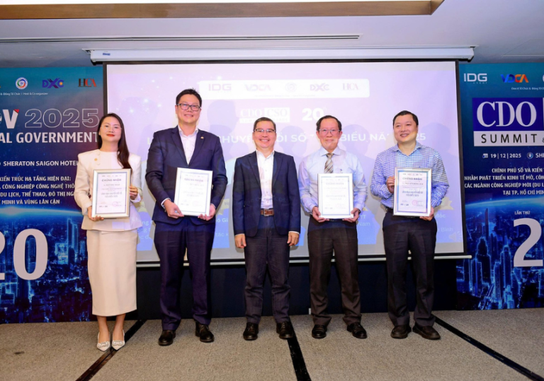 Vinh danh Lãnh đạo chuyển đổi số tiêu biểu năm 2025