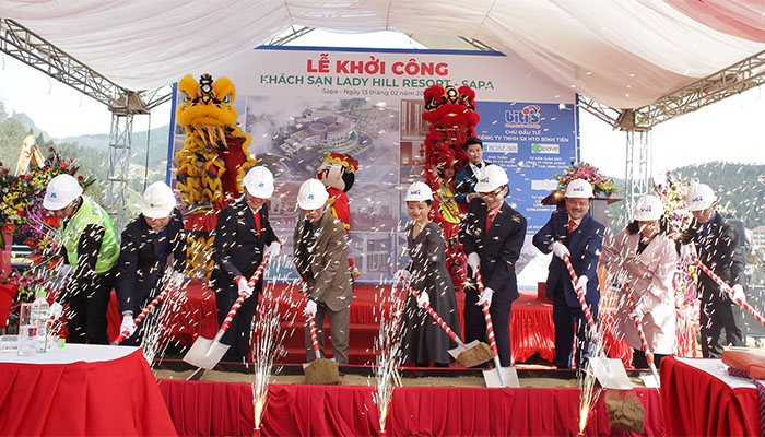 Hòa Bình khởi công dự án Lady Hill Resort Sapa