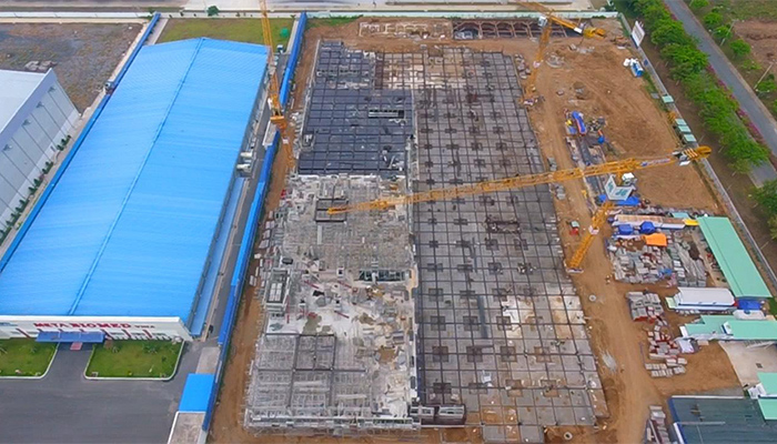 Công trình Cobi Cif đổ thành công khối bê tông 2.000 m3