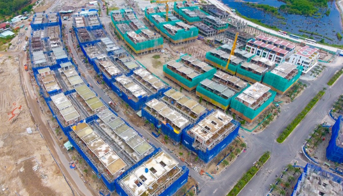 Cất nóc Phân khu Rosada Dự án Meyhomes Capital Phú Quốc