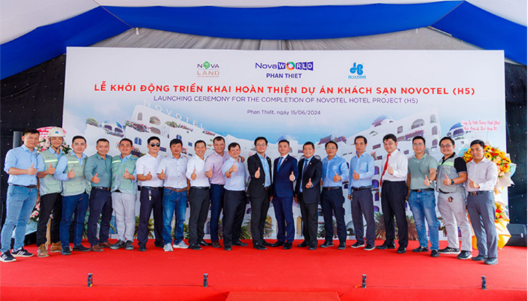 Khởi động triển khai hoàn thiện dự án Novotel Hotel