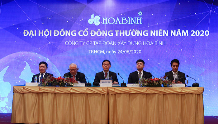 Lãnh đạo Xây dựng Hòa Bình: Tỷ lệ thu hồi công nợ tăng qua các năm, bình quân đạt 89%