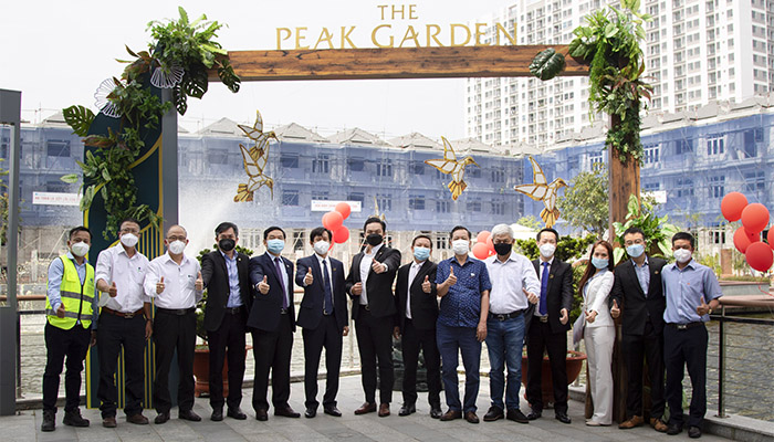 Hòa Bình khởi công xây dựng dự án The Peak Garden