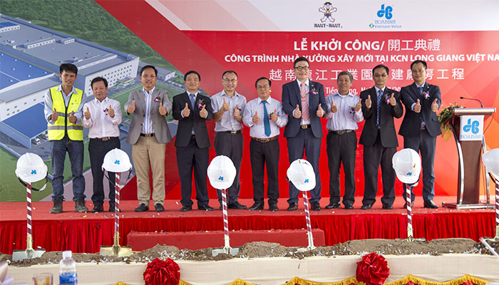 Khởi công xây dựng Nhà xưởng sản xuất Want Want