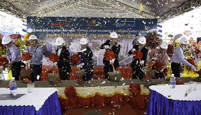 Hòa Bình khởi công giai đoạn 3 dự án Celadon City trị giá gần 660 tỷ đồng