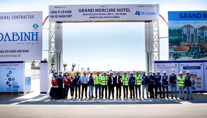 Hòa Bình khởi công công trình Khách sạn Grand Mercure