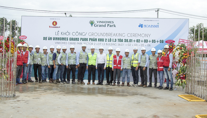Hòa Bình khởi công Vinhomes Grand Park khu Origami – Phân Khu 2