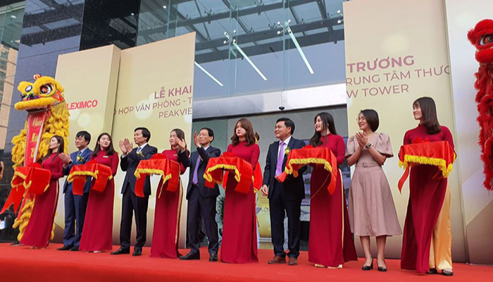 Khai trương tòa nhà Peakview Tower do Hòa Bình là Nhà thầu chính