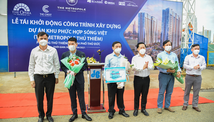 Tái khởi động dự án Khu phức hợp Sóng Việt – The Metropole Thủ Thiêm