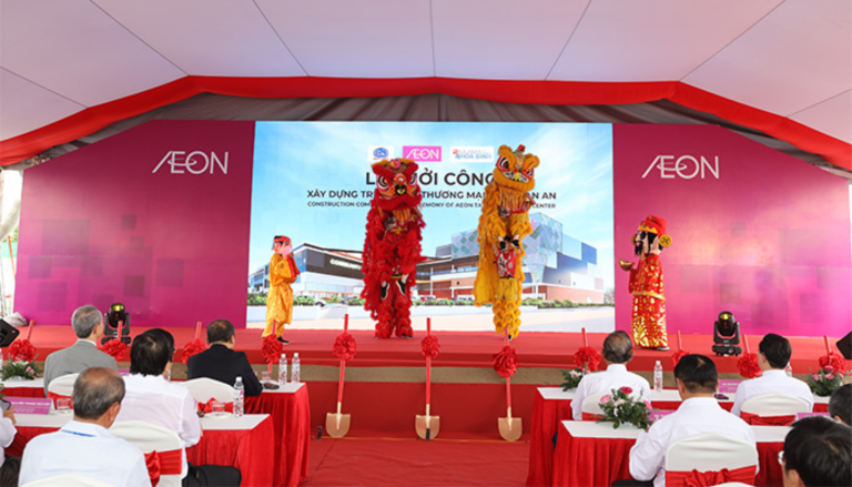 Liên danh Kajima – Hòa Bình làm Tổng thầu D&B dự án AEON Tân An