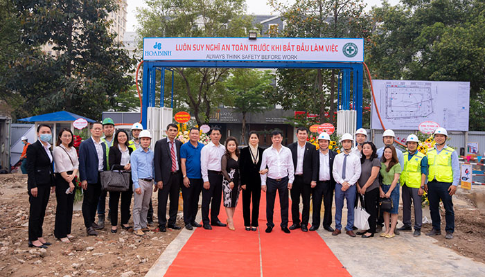 Hòa Bình ký kết thi công xây dựng Dự án Trung tâm dịch vụ thể thao – võ thuật – khách sạn và văn phòng.