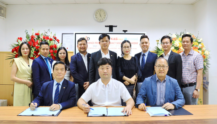 Liên danh KAS-HBC chính thức ký kết hợp đồng thi công dự án SND Hà Nội