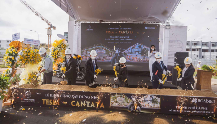 Hòa Bình tiếp tục đồng hành cùng Trung Nguyên Legend kiến tạo Thành phố cà phê