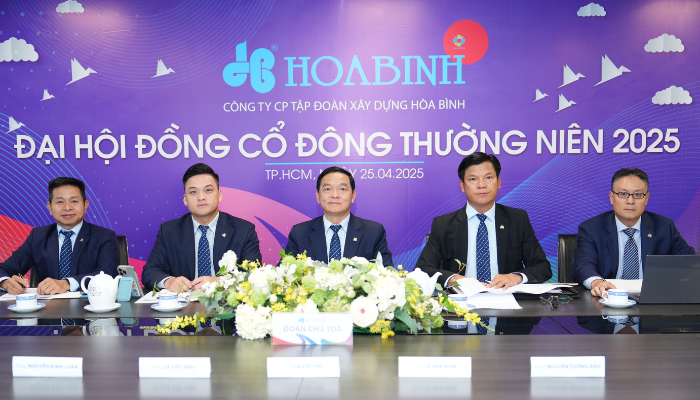 Đại hội đồng Cổ đông thường niên Tập đoàn Xây dựng Hòa Bình năm 2025