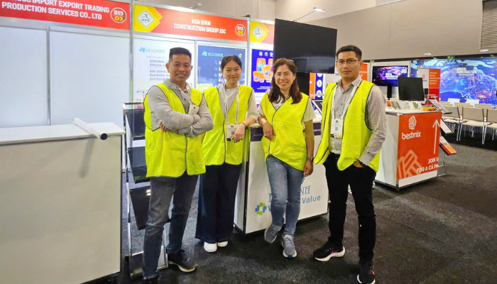 Tập đoàn Xây dựng Hòa Bình tham dự Triển lãm Xây dựng Sydney 2025