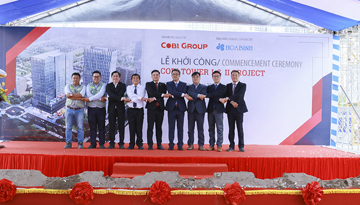 Hòa Bình khởi công dự án Cobi Tower I&II