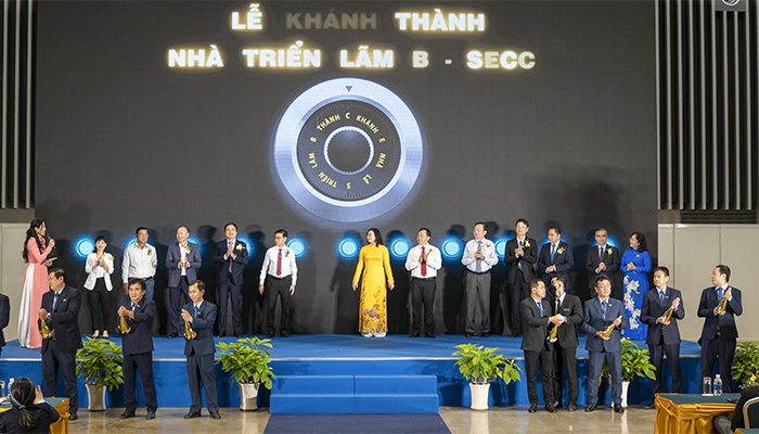 Khánh thành nhà Triển lãm B – Trung tâm Hội chợ và Triển lãm Sài Gòn