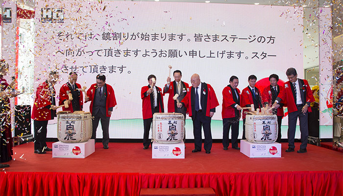 Khai trương Showroom Toyota Hiroshima Tân Cảng – HT do Hòa Bình làm tổng thầu