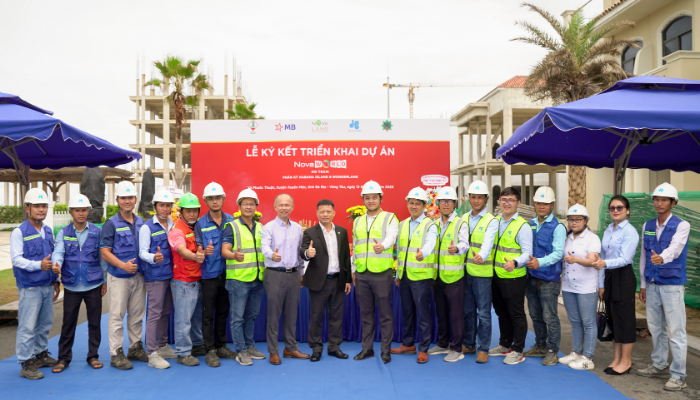 Hoà Bình triển khai thi công trở lại dự án Nova World Ho Tram