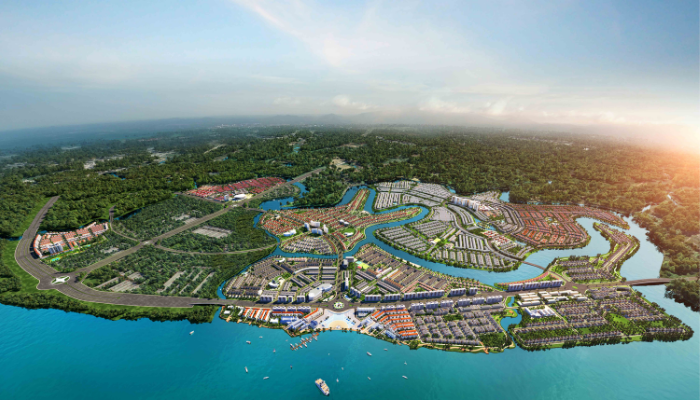 Hòa Bình khởi công dự án Aqua city