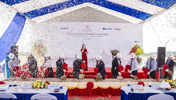 Hòa Bình trúng thầu dự án Swanbay La Maison trị giá hơn 700 tỷ đồng