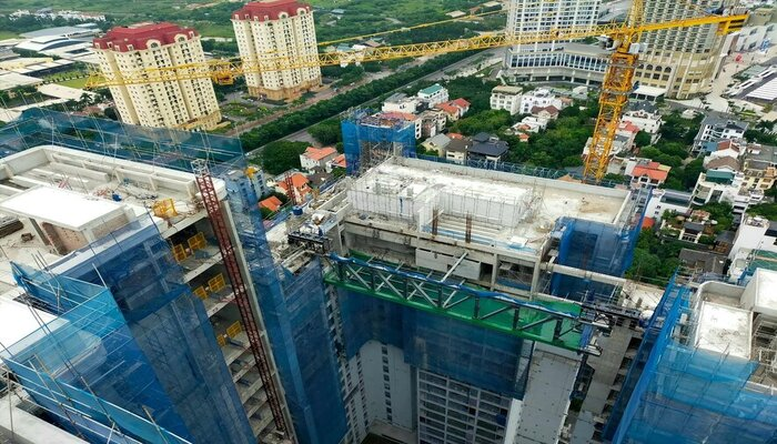 Heritage West Lake hợp long hệ Module chính hạng mục Cầu trên không