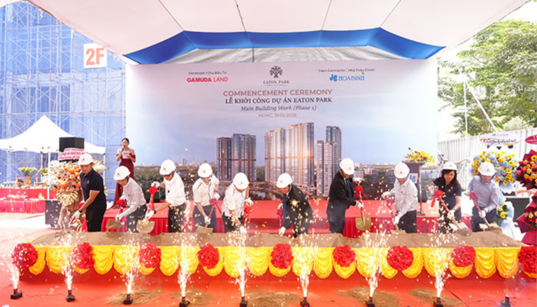 Hòa Bình khởi công dự án Eaton Park