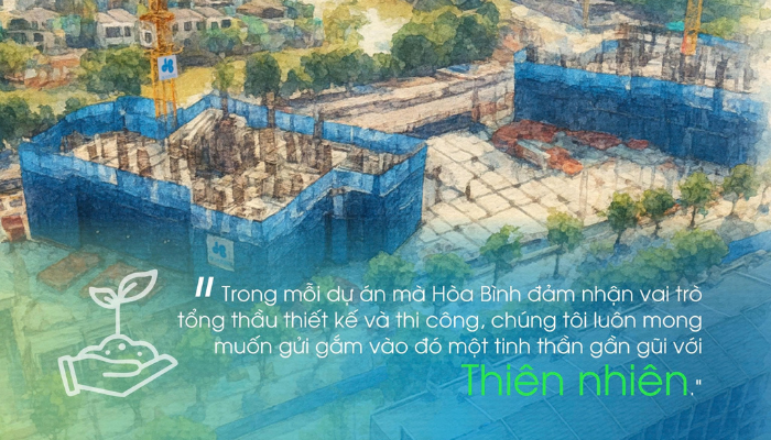 Hòa Bình mang màu xanh của sự bền vững