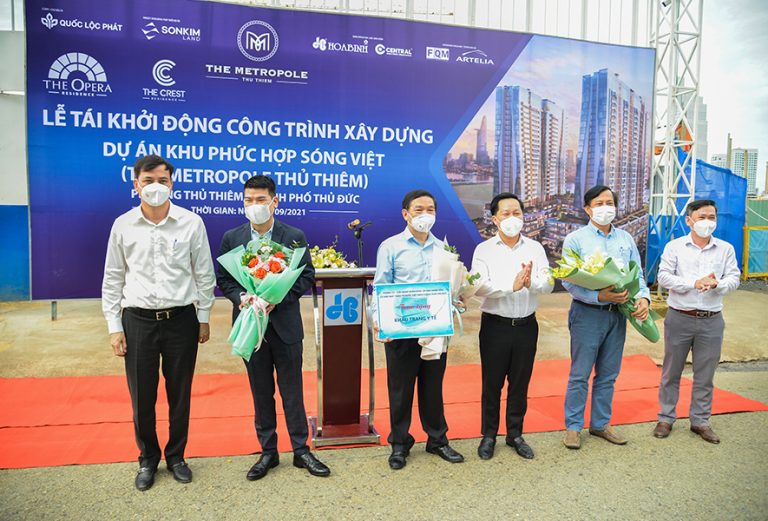 Tái khởi động dự án Khu phức hợp Sóng Việt – The Metropole Thủ Thiêm