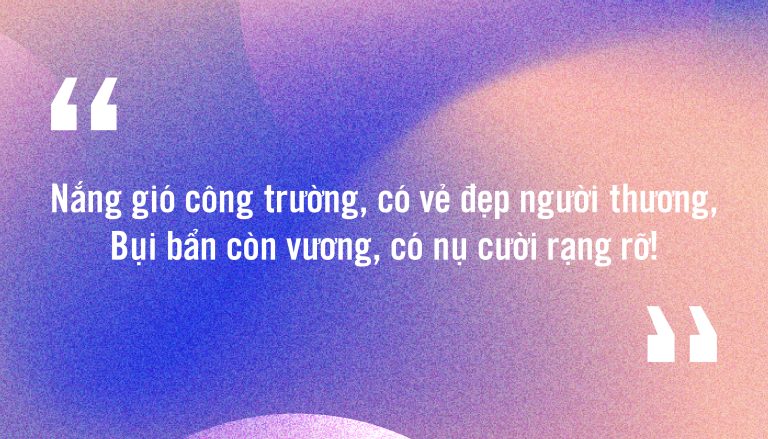 “Hậu phương” trên công trường