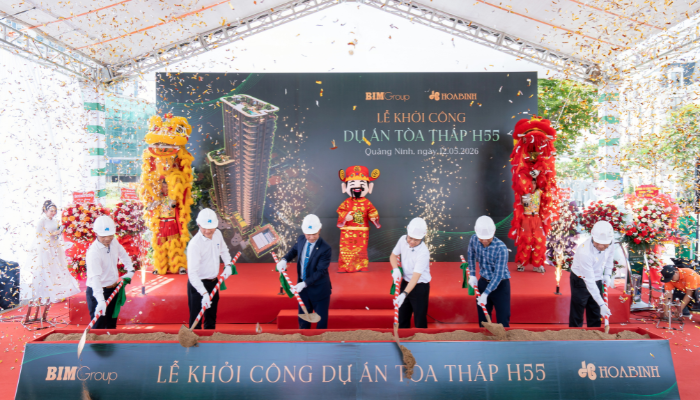 Hòa Bình khởi công dự án bên bờ vịnh di sản
