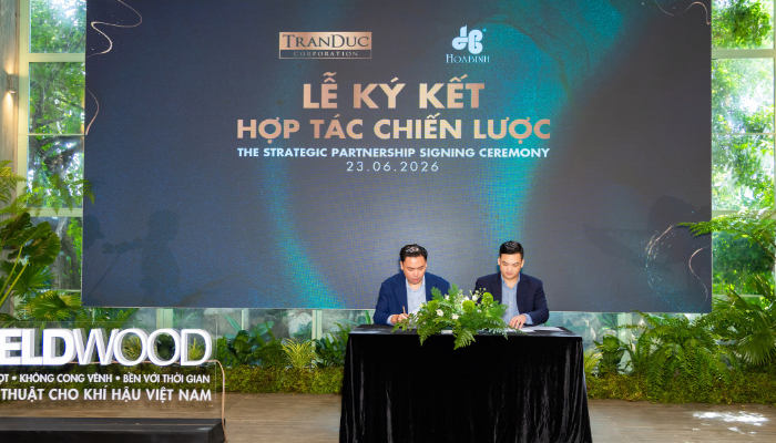 Hòa Bình bắt tay chiến lược cùng Tập đoàn Trần Đức