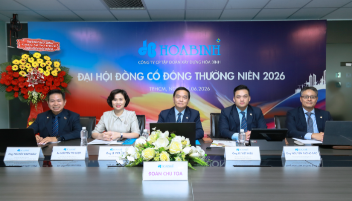 Hòa Bình tổ chức thành công Đại hội đồng cổ đông thường niên 2026